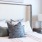 bed with pillows