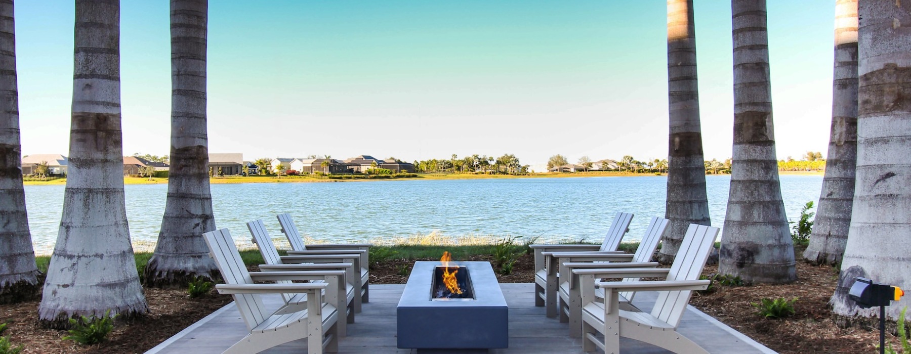 lakeside fire pits